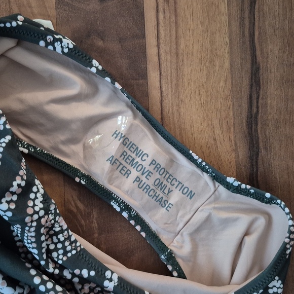 NWOT Summersalt Bow Shoulder Ruched Side Stroke Bathing Suit Swim Suit - Picture 7 of 9